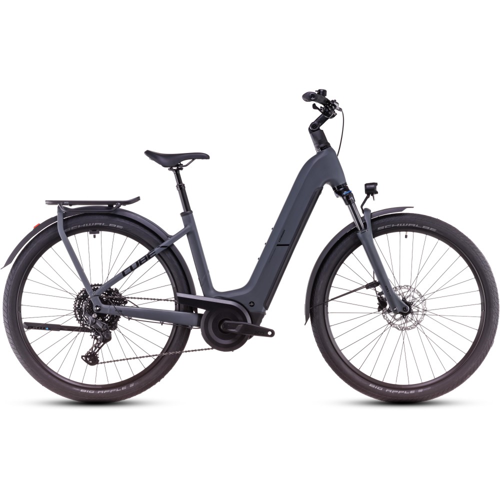 CUBE KATHMANDU HYBRID ONE 600 SHADOWGREY'N'BLACK - EASY ENTRY 46