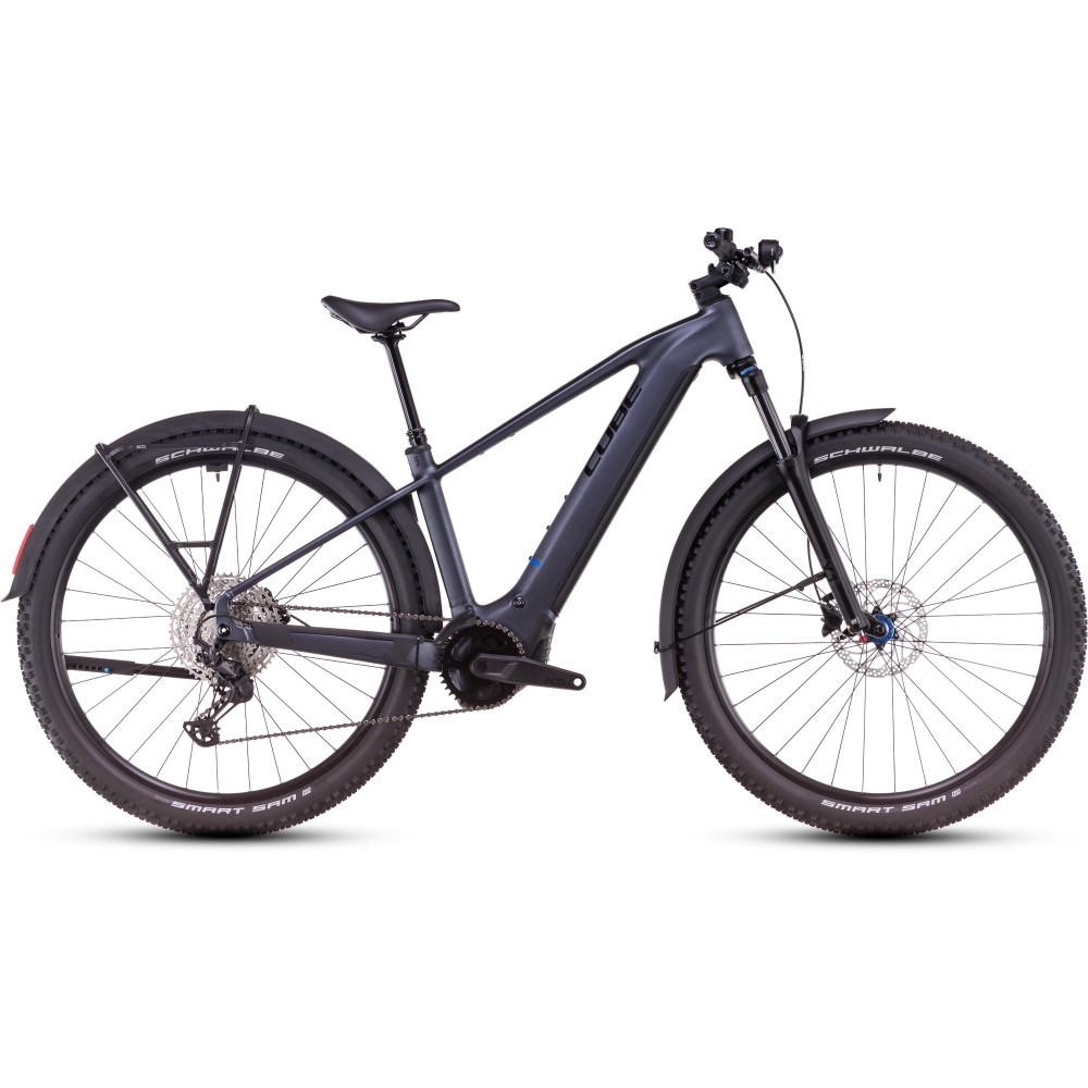 CUBE Reaction Hybrid Pro 600 Allroad metallicgrey´n´black-Trapeze S