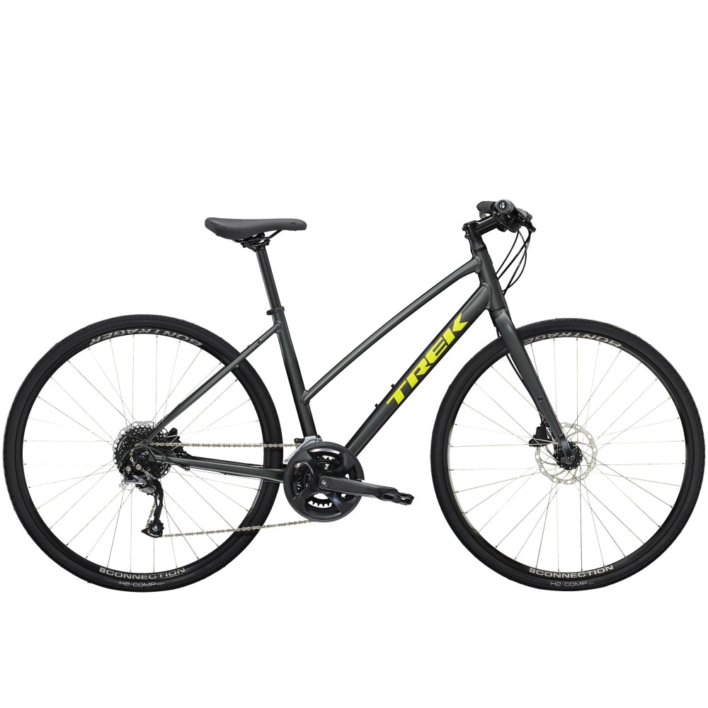 Un super VTC à freins à disque : TREK FX 2 en stock chez NATURAVÉLO Grenoble