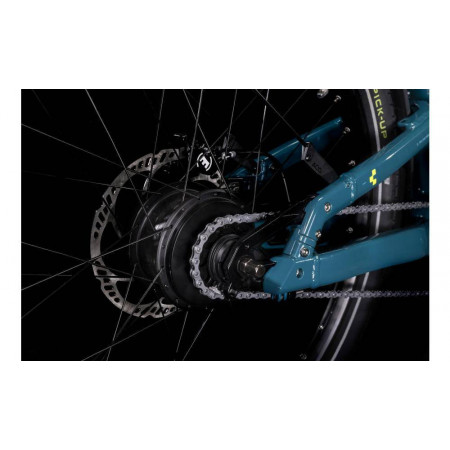 Vélo cargo CUBE Hybrid 500 Wh à Grenoble : maniable et parfait pour toutes les utilisations avec sa grande caisse !
