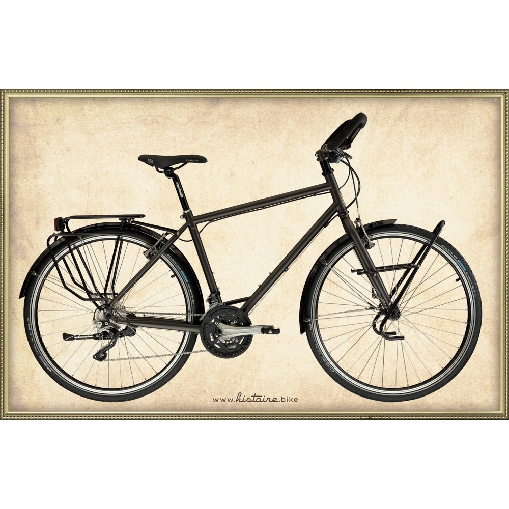 Grande Randonneuse Classique taille S Manganèse Volcanique option - disque méca Avid BB7 VTT 160mm Grande Randonneuse Classique taille S Manganèse Volcanique option - disque méca Avid BB7 VTT 160mm