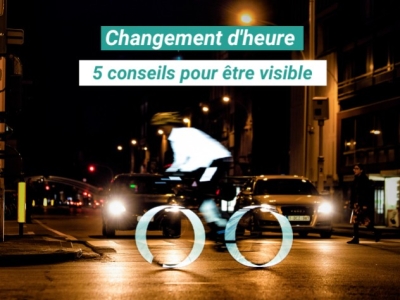 Changement d'heure - 5 conseils pour être visible